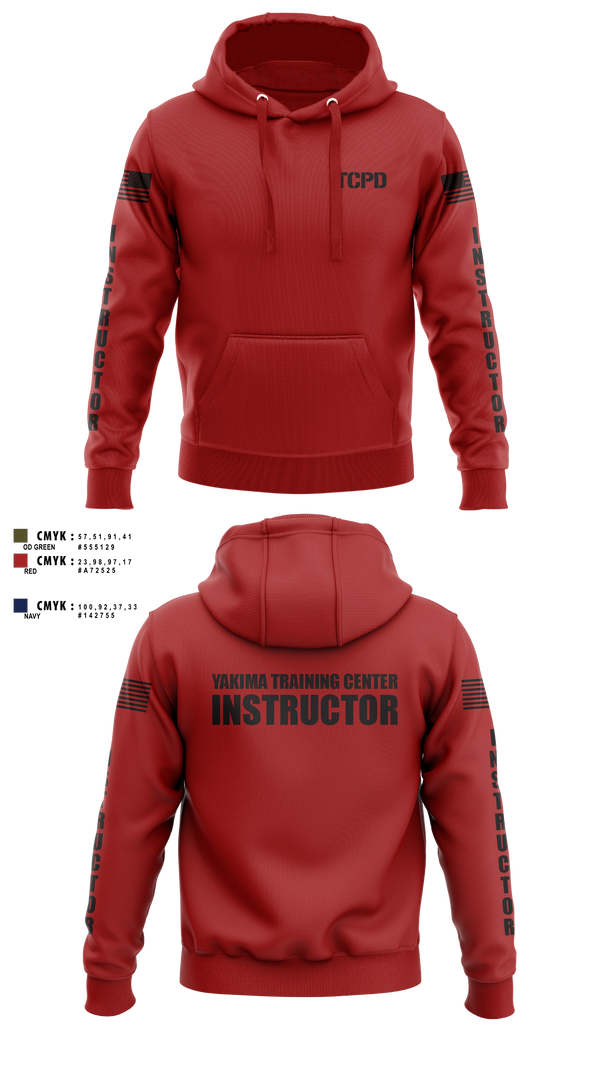 Hoodie, Yakima Training Center Police Department, Police, Teamtime, Team time, sublimation, custom sports apparel, team uniforms, spirit wear, spiritwear, sports uniforms, custom shirts, team store, custom team store, fundraiser sports, apparel fundraiser
