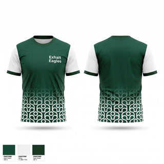 Short Sleeve Performance Shirt, Exhalt Eagles, Cheer, Teamtime, Team time, sublimation, custom sports apparel, team uniforms, spirit wear, spiritwear, sports uniforms, custom shirts, team store, custom team store, fundraiser sports, apparel fundraiser