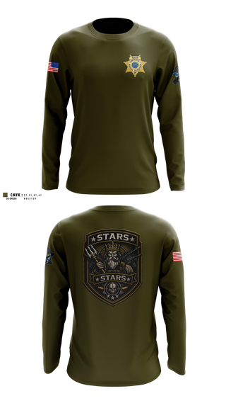 Long Sleeve Performance Shirt, Ranger Services, Police, Teamtime, Team time, sublimation, custom sports apparel, team uniforms, spirit wear, spiritwear, sports uniforms, custom shirts, team store, custom team store, fundraiser sports, apparel fundraiser