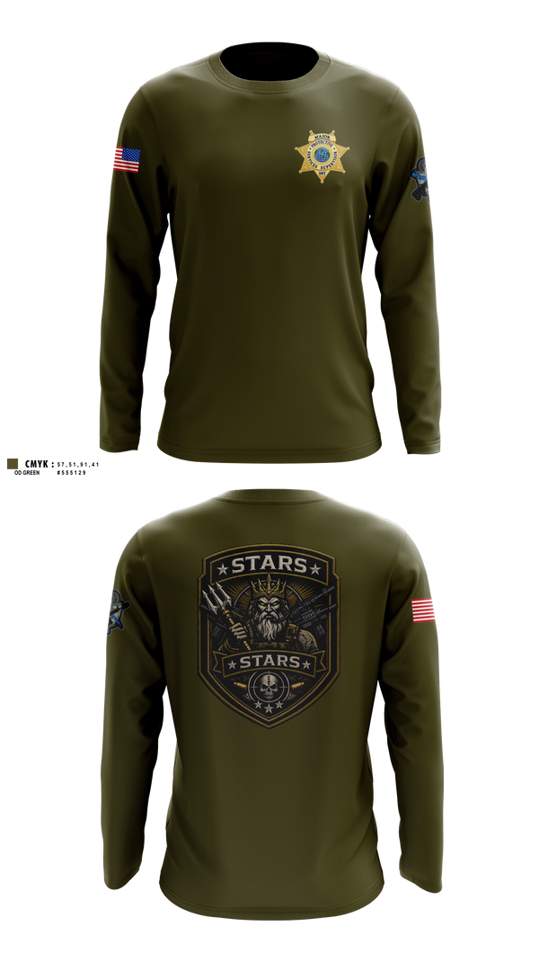 Long Sleeve Performance Shirt, Ranger Services, Police, Teamtime, Team time, sublimation, custom sports apparel, team uniforms, spirit wear, spiritwear, sports uniforms, custom shirts, team store, custom team store, fundraiser sports, apparel fundraiser