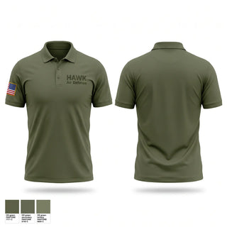 Short Sleeve Performance Polo, HAWK Air Defense, Army, Teamtime, Team time, sublimation, custom sports apparel, team uniforms, spirit wear, spiritwear, sports uniforms, custom shirts, team store, custom team store, fundraiser sports, apparel fundraiser