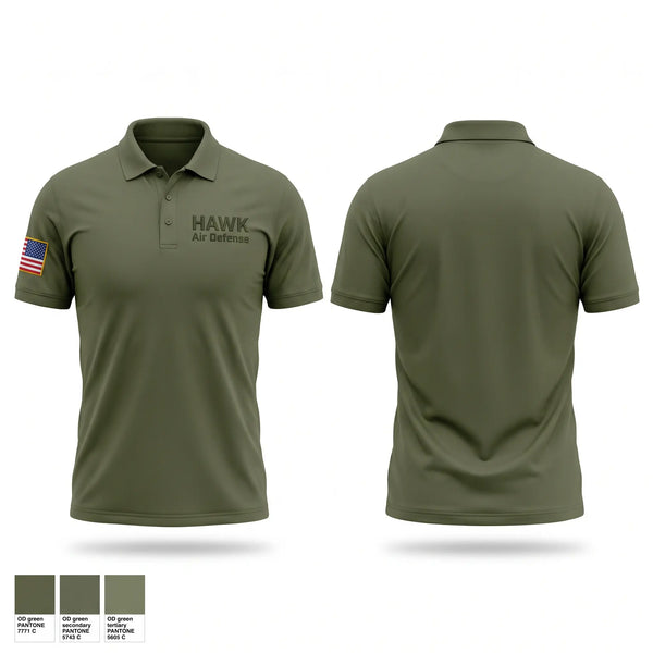 Short Sleeve Performance Polo, HAWK Air Defense, Army, Teamtime, Team time, sublimation, custom sports apparel, team uniforms, spirit wear, spiritwear, sports uniforms, custom shirts, team store, custom team store, fundraiser sports, apparel fundraiser