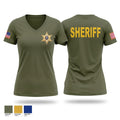 West Baton Rouge Sheriff Office Women's Short Sleeve V-neck Shirt - 1