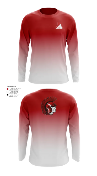 Long Sleeve Performance Shirt, St. Thomas Aquinas Soccer, Women's Soccer, Teamtime, Team time, sublimation, custom sports apparel, team uniforms, spirit wear, spiritwear, sports uniforms, custom shirts, team store, custom team store, fundraiser sports, apparel fundraiser