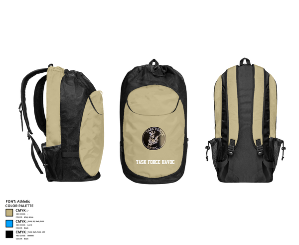Gear Bag, Task Force Havoc, , Teamtime, Team time, sublimation, custom sports apparel, team uniforms, spirit wear, spiritwear, sports uniforms, custom shirts, team store, custom team store, fundraiser sports, apparel fundraiser