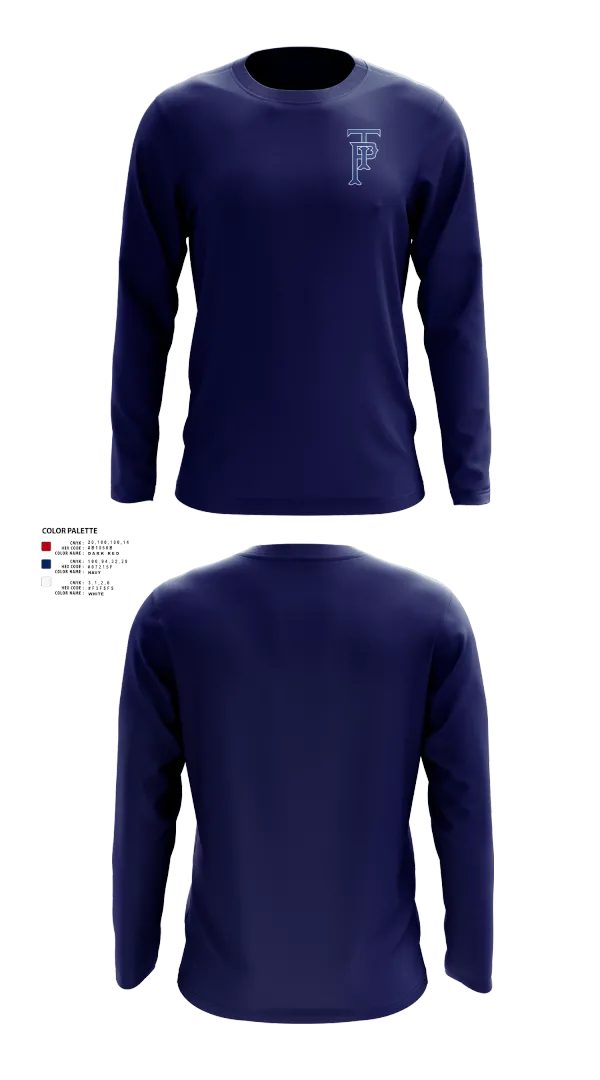 Long Sleeve Performance Shirt, TRIPLEPLAY, Baseball, Teamtime, Team time, sublimation, custom sports apparel, team uniforms, spirit wear, spiritwear, sports uniforms, custom shirts, team store, custom team store, fundraiser sports, apparel fundraiser