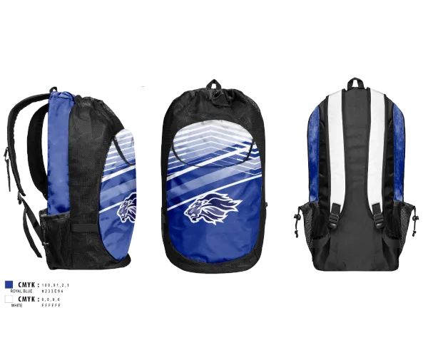 Gear Bag, Jessieville Lions Golf, Golf, Teamtime, Team time, sublimation, custom sports apparel, team uniforms, spirit wear, spiritwear, sports uniforms, custom shirts, team store, custom team store, fundraiser sports, apparel fundraiser