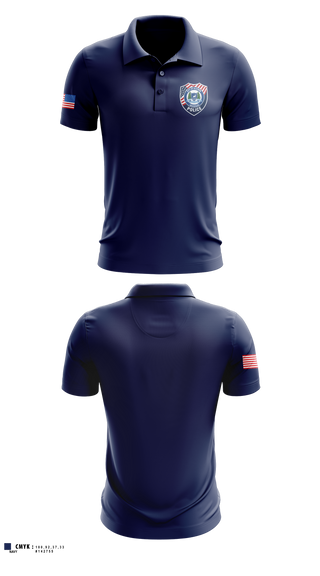 Short Sleeve Performance Polo, City of Gladwin Police, Police, Teamtime, Team time, sublimation, custom sports apparel, team uniforms, spirit wear, spiritwear, sports uniforms, custom shirts, team store, custom team store, fundraiser sports, apparel fundraiser