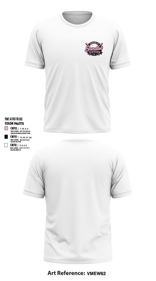 Short Sleeve Performance Shirt, Republic Sandlot Sisters, Softball, Teamtime, Team time, sublimation, custom sports apparel, team uniforms, spirit wear, spiritwear, sports uniforms, custom shirts, team store, custom team store, fundraiser sports, apparel fundraiser