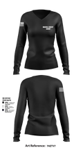 MacDill Chiefs' Group 59978394 Women's Long Sleeve V-neck Shirt - 101