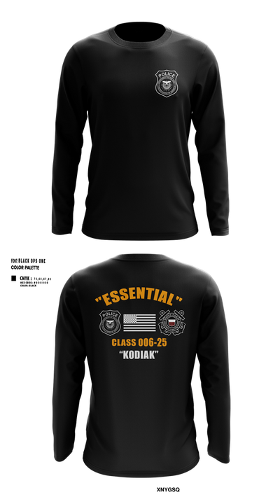 CLASS 006-25 45118207 Long Sleeve Performance Shirt 104