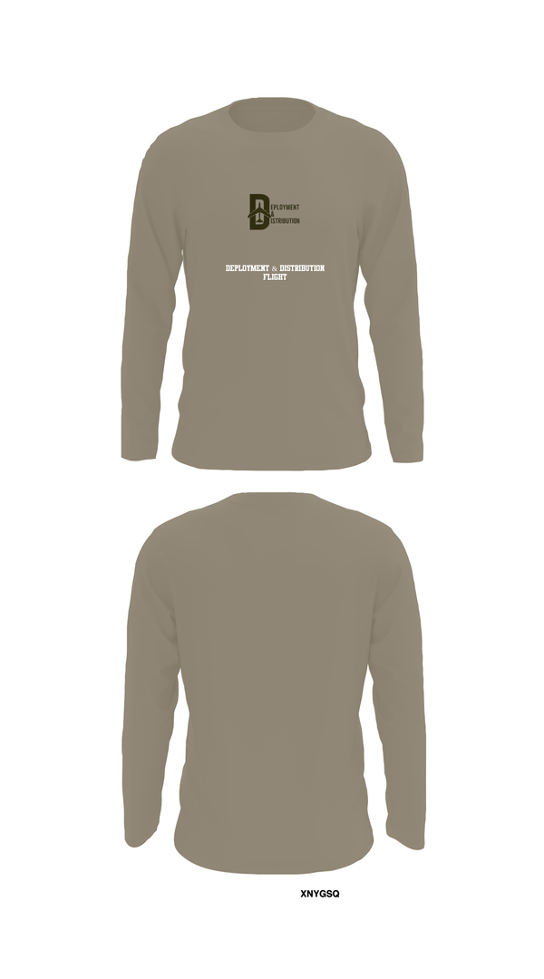 Long Sleeve Performance Shirt, Deployment & Distribution Flight, , Teamtime, Team time, sublimation, custom sports apparel, team uniforms, spirit wear, spiritwear, sports uniforms, custom shirts, team store, custom team store, fundraiser sports, apparel fundraiser