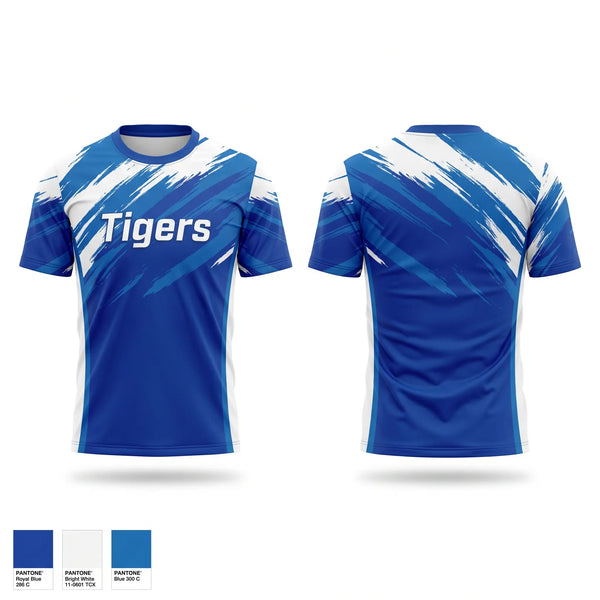 Short Sleeve Performance Shirt, Tigers, Wrestling, Teamtime, Team time, sublimation, custom sports apparel, team uniforms, spirit wear, spiritwear, sports uniforms, custom shirts, team store, custom team store, fundraiser sports, apparel fundraiser