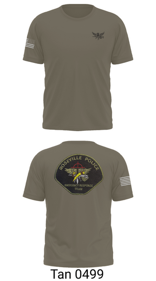 Short Sleeve Performance Shirt, Roseville E.R.T., , Teamtime, Team time, sublimation, custom sports apparel, team uniforms, spirit wear, spiritwear, sports uniforms, custom shirts, team store, custom team store, fundraiser sports, apparel fundraiser