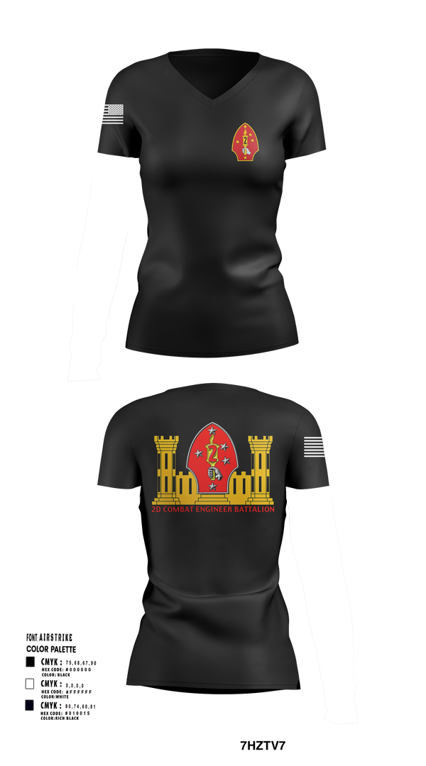 Womens Short Sleeve Vneck Shirt, 2nd CEB, , Teamtime, Team time, sublimation, custom sports apparel, team uniforms, spirit wear, spiritwear, sports uniforms, custom shirts, team store, custom team store, fundraiser sports, apparel fundraiser