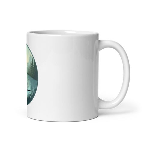 JM Autism association 75571009 White Glossy Mug - Medium
