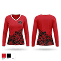 Lions Women's Long Sleeve V-neck Shirt - 1