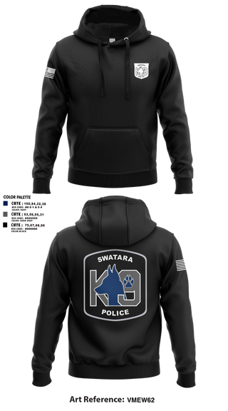 Hoodie, Swatara K9, Police, Teamtime, Team time, sublimation, custom sports apparel, team uniforms, spirit wear, spiritwear, sports uniforms, custom shirts, team store, custom team store, fundraiser sports, apparel fundraiser