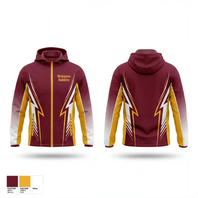 Wabasso Rabbits 97158765 Windbreaker - 1