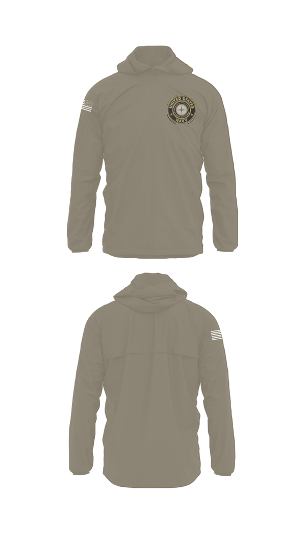 Windbreaker, PHS NJROTC, Navy, Teamtime, Team time, sublimation, custom sports apparel, team uniforms, spirit wear, spiritwear, sports uniforms, custom shirts, team store, custom team store, fundraiser sports, apparel fundraiser