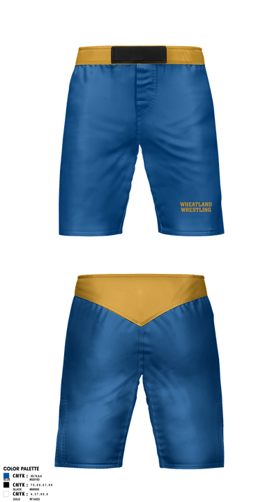 Wheatland Wrestling  Fight Shorts - 1