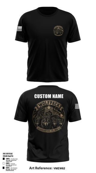 Short Sleeve Performance Shirt, Headquarters Company, MRB HI, Army, Teamtime, Team time, sublimation, custom sports apparel, team uniforms, spirit wear, spiritwear, sports uniforms, custom shirts, team store, custom team store, fundraiser sports, apparel fundraiser