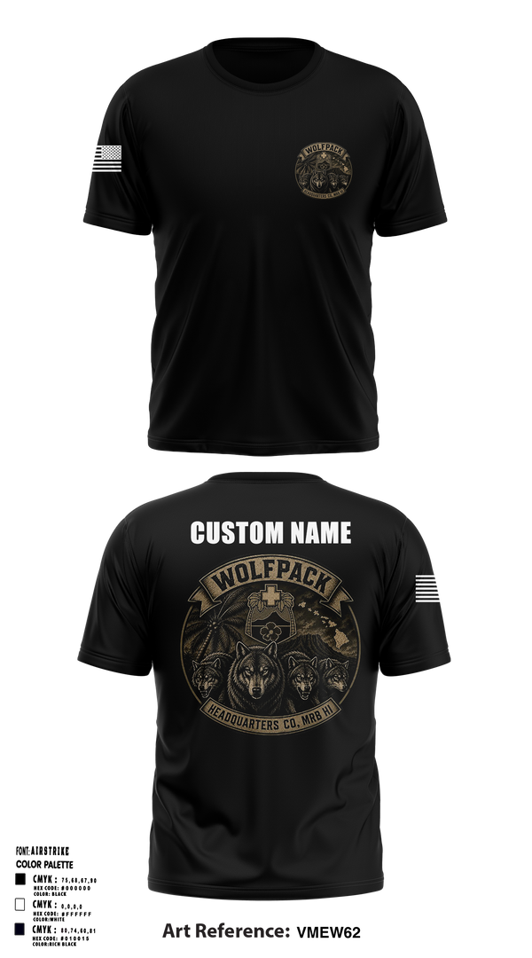 Short Sleeve Performance Shirt, Headquarters Company, MRB HI, Army, Teamtime, Team time, sublimation, custom sports apparel, team uniforms, spirit wear, spiritwear, sports uniforms, custom shirts, team store, custom team store, fundraiser sports, apparel fundraiser