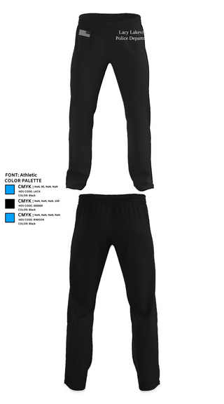 Sweatpants, Lacy Lakeview Police Department, Police, Teamtime, Team time, sublimation, custom sports apparel, team uniforms, spirit wear, spiritwear, sports uniforms, custom shirts, team store, custom team store, fundraiser sports, apparel fundraiser