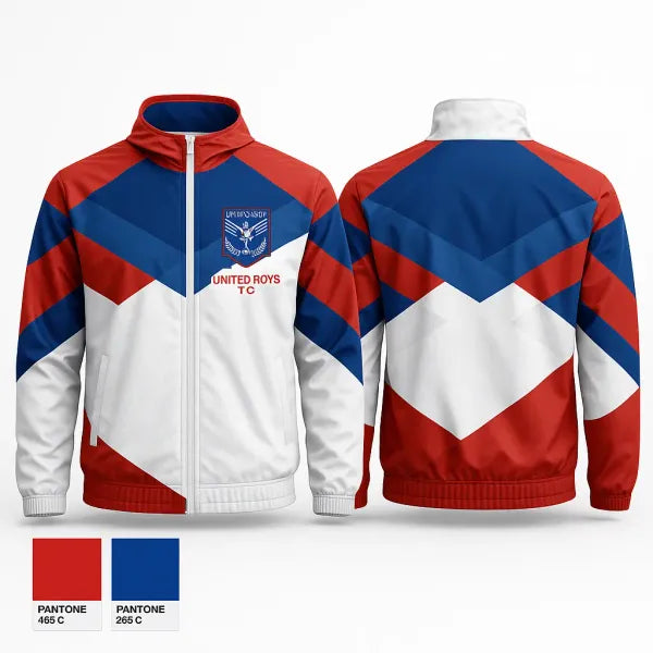 Windbreaker, The United Boy FC, Men's Soccer, Teamtime, Team time, sublimation, custom sports apparel, team uniforms, spirit wear, spiritwear, sports uniforms, custom shirts, team store, custom team store, fundraiser sports, apparel fundraiser