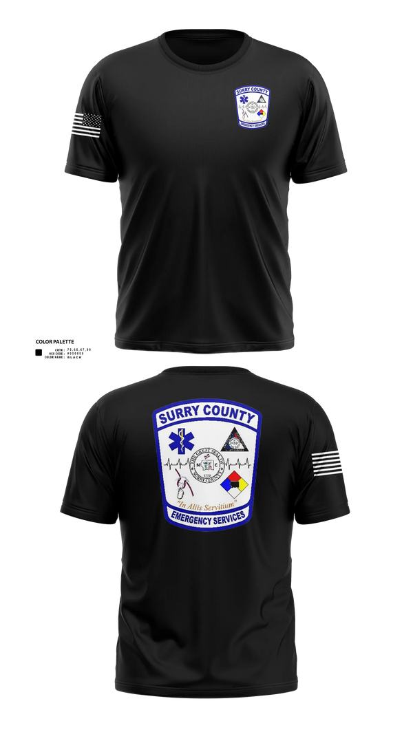 Old School Cotton Feel Shirt, Surry County EMS, EMS/EMT, Teamtime, Team time, sublimation, custom sports apparel, team uniforms, spirit wear, spiritwear, sports uniforms, custom shirts, team store, custom team store, fundraiser sports, apparel fundraiser