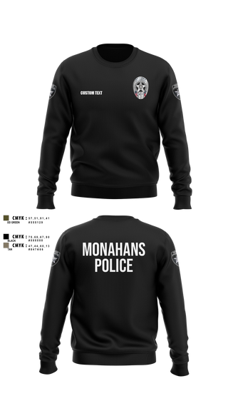 Crew Neck Sweatshirt, WARD COUNTY SRT, Police, Teamtime, Team time, sublimation, custom sports apparel, team uniforms, spirit wear, spiritwear, sports uniforms, custom shirts, team store, custom team store, fundraiser sports, apparel fundraiser
