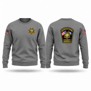 Crew Neck Sweatshirt, Georgetown County Sheriffs Office, Police, Teamtime, Team time, sublimation, custom sports apparel, team uniforms, spirit wear, spiritwear, sports uniforms, custom shirts, team store, custom team store, fundraiser sports, apparel fundraiser