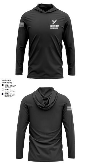Long Sleeve Performance Shirt with hood, 3BCT H2F, Army, Teamtime, Team time, sublimation, custom sports apparel, team uniforms, spirit wear, spiritwear, sports uniforms, custom shirts, team store, custom team store, fundraiser sports, apparel fundraiser