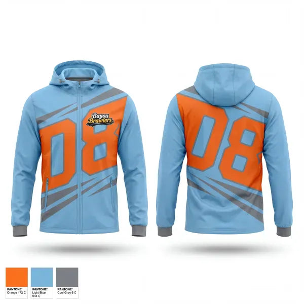 Windbreaker, Satsuma Bayou Brawlers, Softball, Teamtime, Team time, sublimation, custom sports apparel, team uniforms, spirit wear, spiritwear, sports uniforms, custom shirts, team store, custom team store, fundraiser sports, apparel fundraiser