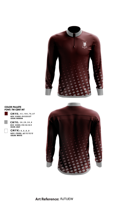 Newton Braves Golf Quarter Zip Jacket - 2
