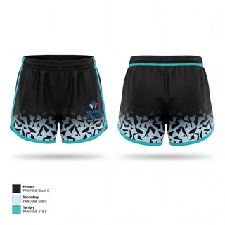 Womens Shorts, TOMBÉE DU CIEL, Baseball, Teamtime, Team time, sublimation, custom sports apparel, team uniforms, spirit wear, spiritwear, sports uniforms, custom shirts, team store, custom team store, fundraiser sports, apparel fundraiser
