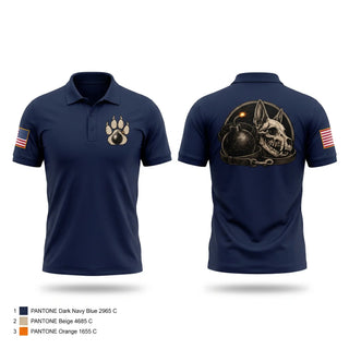 Short Sleeve Performance Polo, Port Of Portland Police K9, Police, Teamtime, Team time, sublimation, custom sports apparel, team uniforms, spirit wear, spiritwear, sports uniforms, custom shirts, team store, custom team store, fundraiser sports, apparel fundraiser