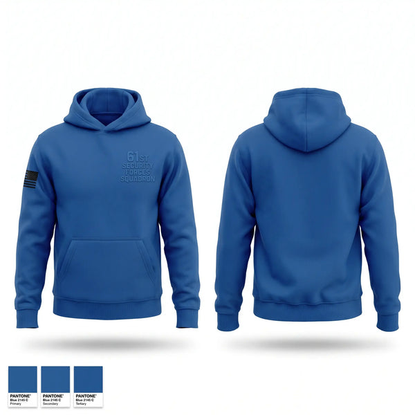 Hoodie, 61st security forces squadron, Air Force, Teamtime, Team time, sublimation, custom sports apparel, team uniforms, spirit wear, spiritwear, sports uniforms, custom shirts, team store, custom team store, fundraiser sports, apparel fundraiser