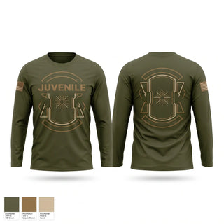 Long Sleeve Performance Shirt, Marin County Juvenile Hall, Police, Teamtime, Team time, sublimation, custom sports apparel, team uniforms, spirit wear, spiritwear, sports uniforms, custom shirts, team store, custom team store, fundraiser sports, apparel fundraiser