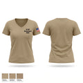 2D MP Detachment MWD Women's Short Sleeve V-neck Shirt - 1