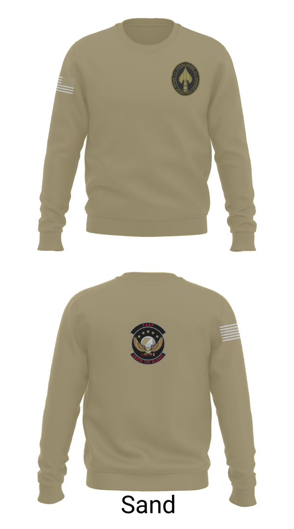 Crew Neck Sweatshirt, Hurlburt Field FARP, , Teamtime, Team time, sublimation, custom sports apparel, team uniforms, spirit wear, spiritwear, sports uniforms, custom shirts, team store, custom team store, fundraiser sports, apparel fundraiser