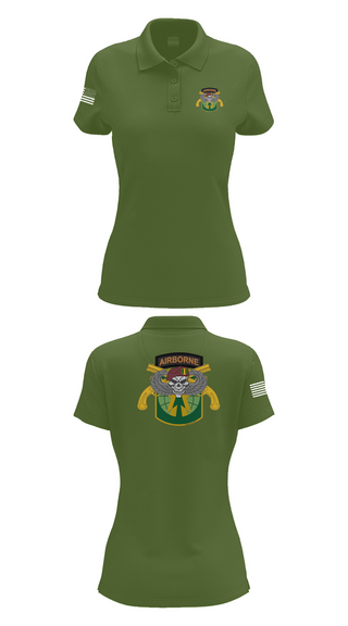 Womens Short Sleeve Performance Polo, 16th Military Police Brigade, , Teamtime, Team time, sublimation, custom sports apparel, team uniforms, spirit wear, spiritwear, sports uniforms, custom shirts, team store, custom team store, fundraiser sports, apparel fundraiser