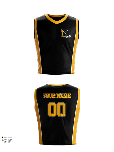 Manteo Braves Womens Basketball Jersey - 3