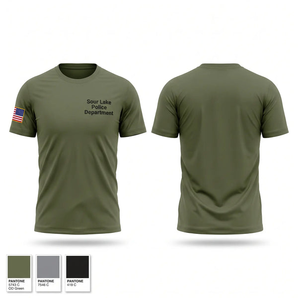 Short Sleeve Performance Shirt, Sour Lake Police Department, Police, Teamtime, Team time, sublimation, custom sports apparel, team uniforms, spirit wear, spiritwear, sports uniforms, custom shirts, team store, custom team store, fundraiser sports, apparel fundraiser