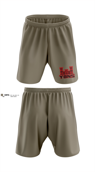 Athletic Shorts With Pockets, 248th Engineer Company, National Guard, Teamtime, Team time, sublimation, custom sports apparel, team uniforms, spirit wear, spiritwear, sports uniforms, custom shirts, team store, custom team store, fundraiser sports, apparel fundraiser
