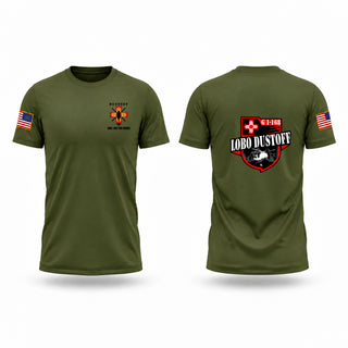 Short Sleeve Performance Shirt, Lobo Dustoff, National Guard, Teamtime, Team time, sublimation, custom sports apparel, team uniforms, spirit wear, spiritwear, sports uniforms, custom shirts, team store, custom team store, fundraiser sports, apparel fundraiser