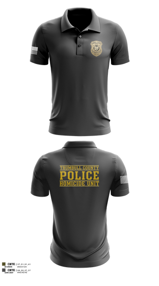 Short Sleeve Performance Polo, Trumbull County Homicide Investigation and Prosecution Unit, , Teamtime, Team time, sublimation, custom sports apparel, team uniforms, spirit wear, spiritwear, sports uniforms, custom shirts, team store, custom team store, fundraiser sports, apparel fundraiser
