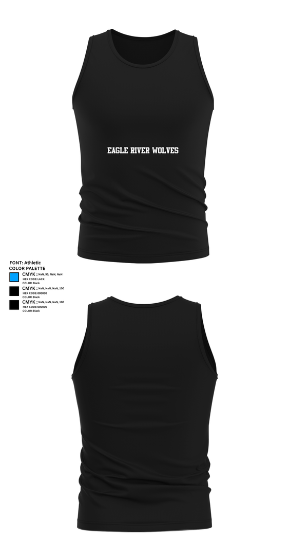 Tank Top, Eagle River Wolves, Baseball, Teamtime, Team time, sublimation, custom sports apparel, team uniforms, spirit wear, spiritwear, sports uniforms, custom shirts, team store, custom team store, fundraiser sports, apparel fundraiser