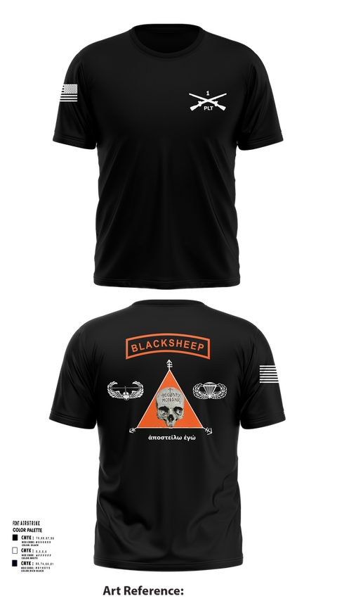 Short Sleeve Performance Shirt, 1st PLT B Co 1-173IN, , Teamtime, Team time, sublimation, custom sports apparel, team uniforms, spirit wear, spiritwear, sports uniforms, custom shirts, team store, custom team store, fundraiser sports, apparel fundraiser