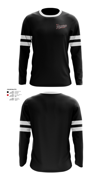 Bombsquad 11u Long Sleeve Performance Shirt - 21